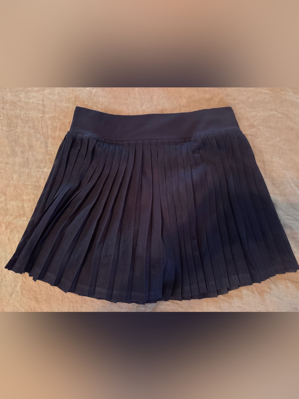 Free People Pleated Tennis Skirt - Navy - Picture 2 of 4